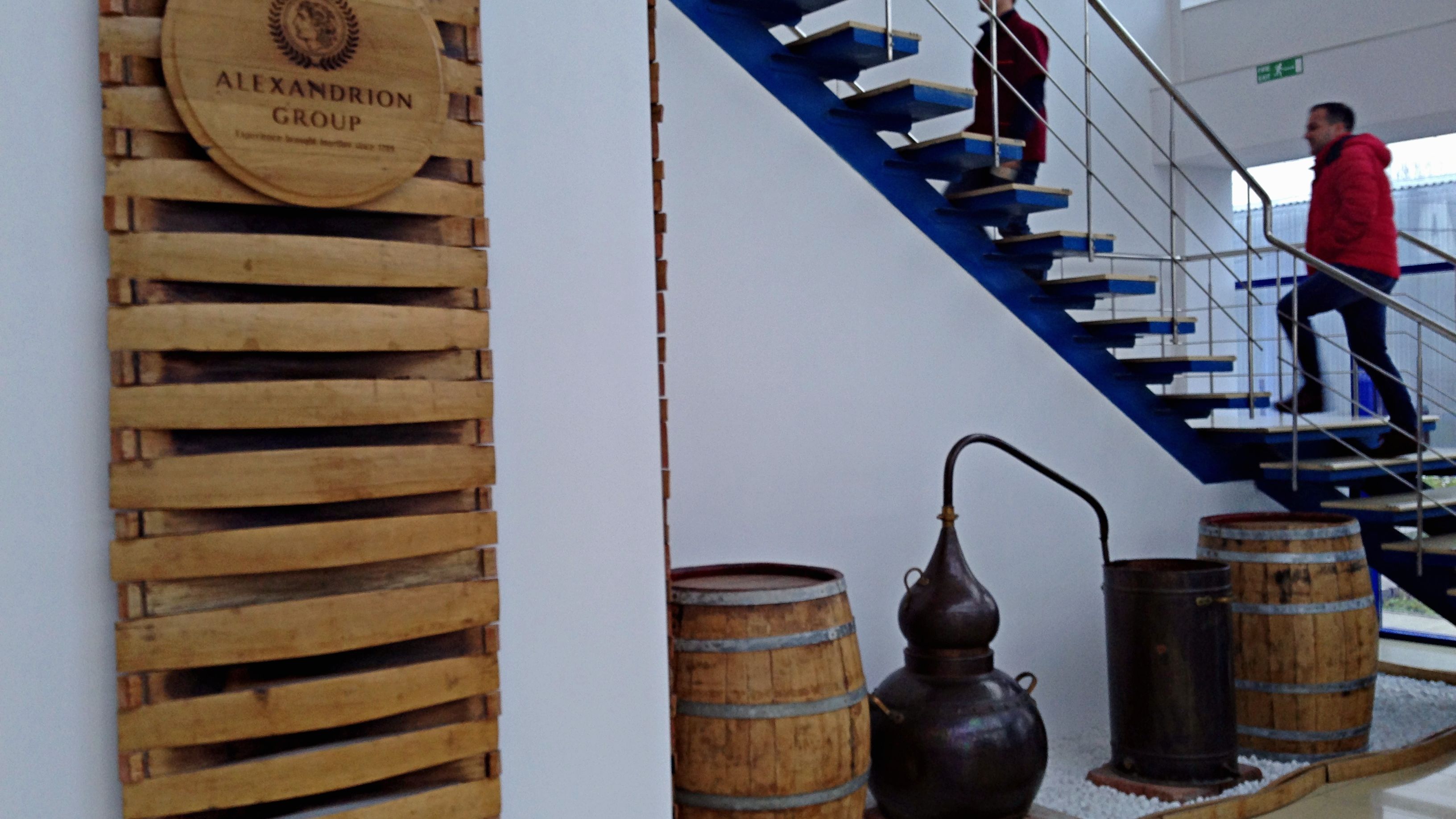 In vizita la distileriile Alexandrion din Prahova, liderul pietei locale de bauturi spirtoase