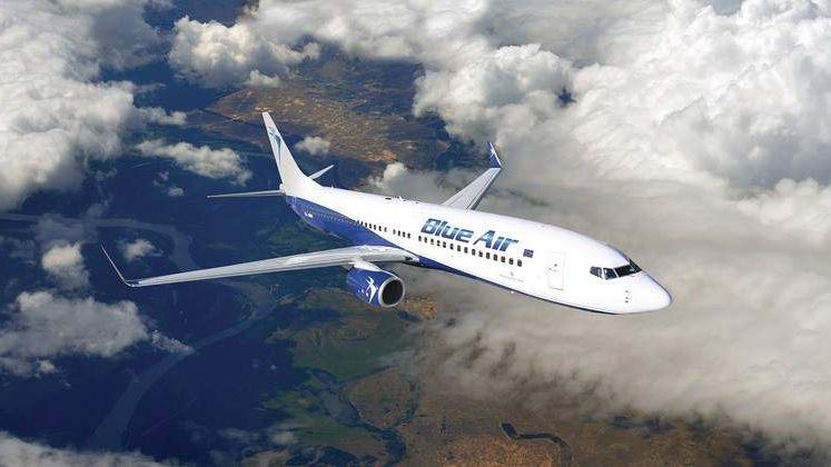 Blue Air a lansat zboruri Cluj Napoca-Bucuresti, patru zile pe saptamana, de la 90 lei