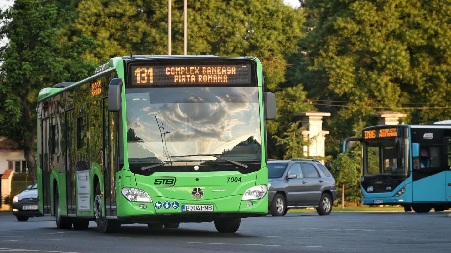 Primul lot de autobuze hybrid Mercedes Citaro a intrat pe traseu, în București