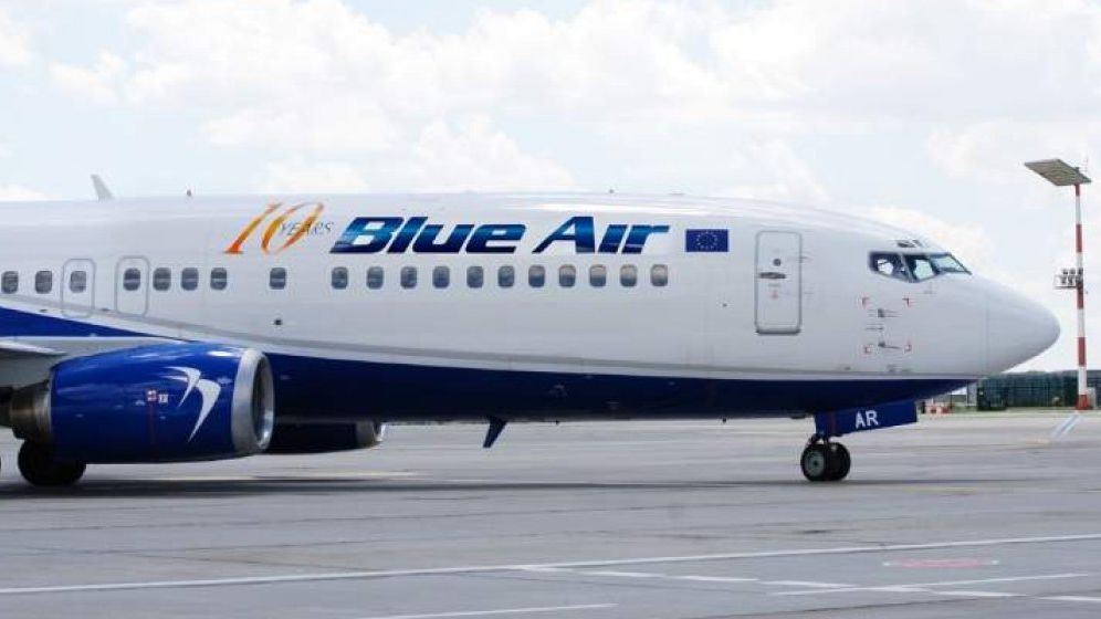 Blue Air anulează un număr semnificativ de zboruri către Italia și Cipru