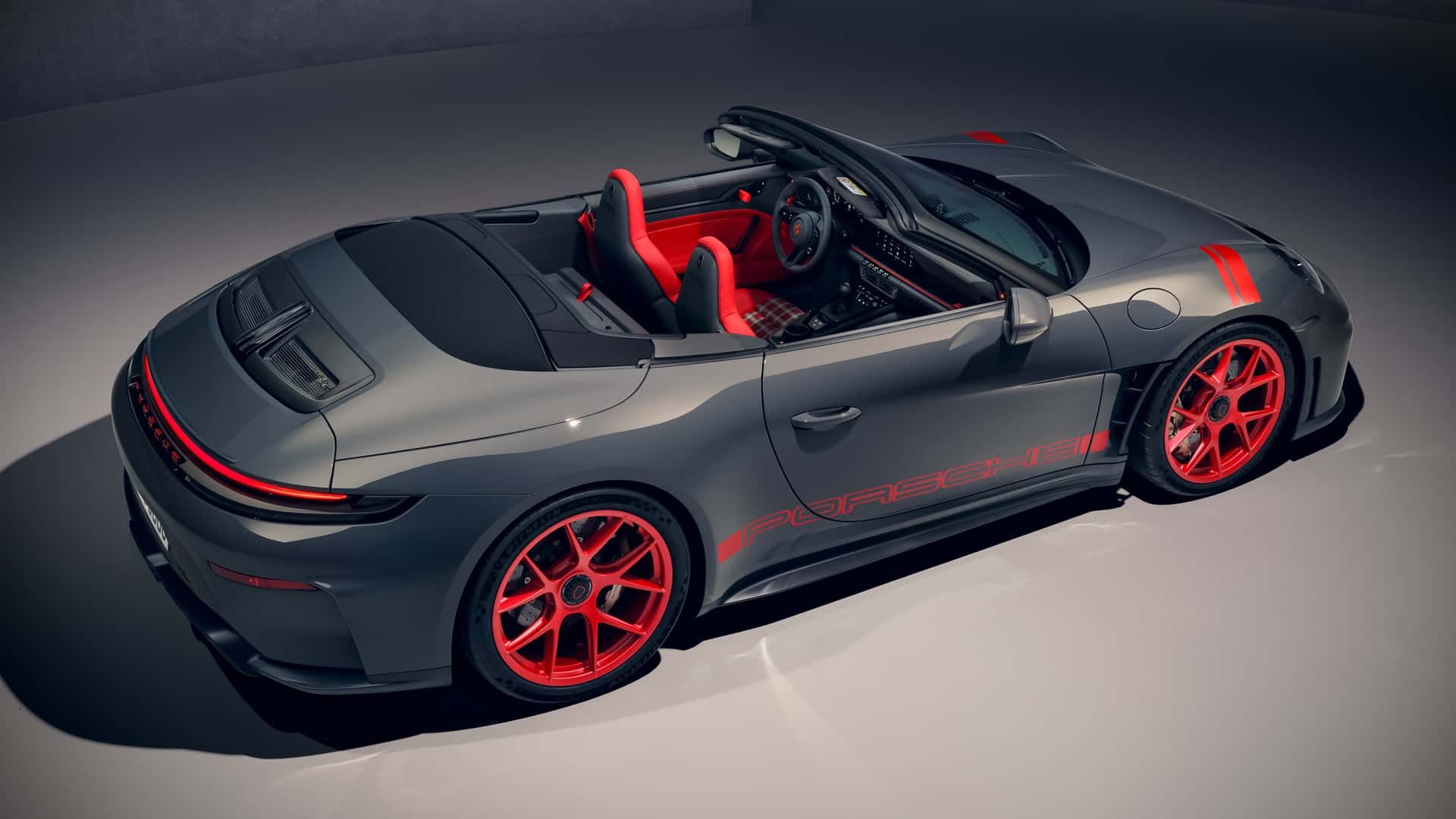 FOTO | Porsche prezintă prima versiune decapotabilă a lui 911 GT3. Modelul este disponibil exclusiv cu transmisie manuală - Poza 6