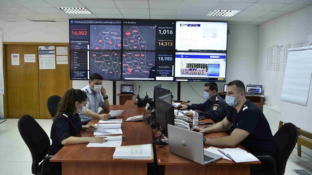 „Creierul” operațiunilor care coordonează intervențiile în caz de dezastre, echipat cu aparatură de ultimă generație în valoare de peste 500.000 de lei provenind din donații