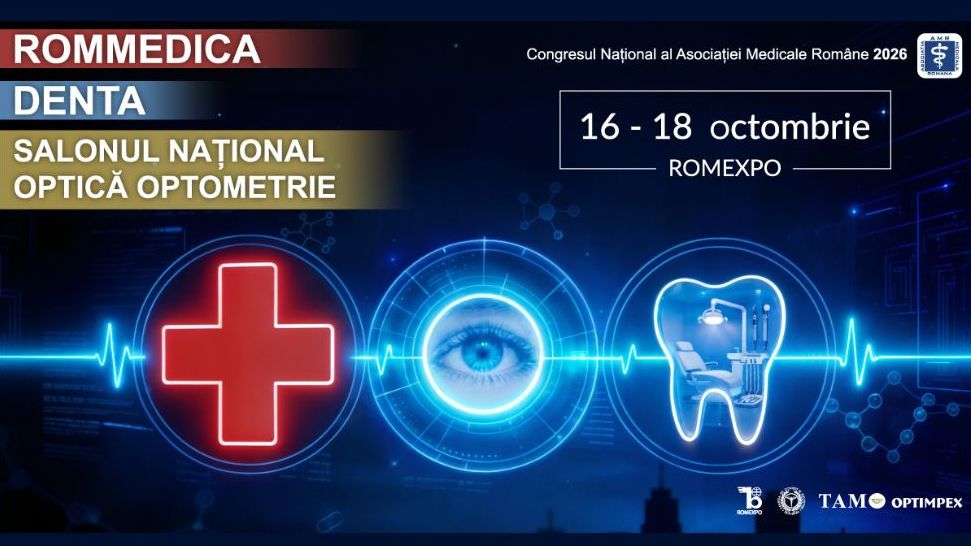 DENTA & ROMMEDICA 2026: Viitorul Sănătății sub un singur acoperiș