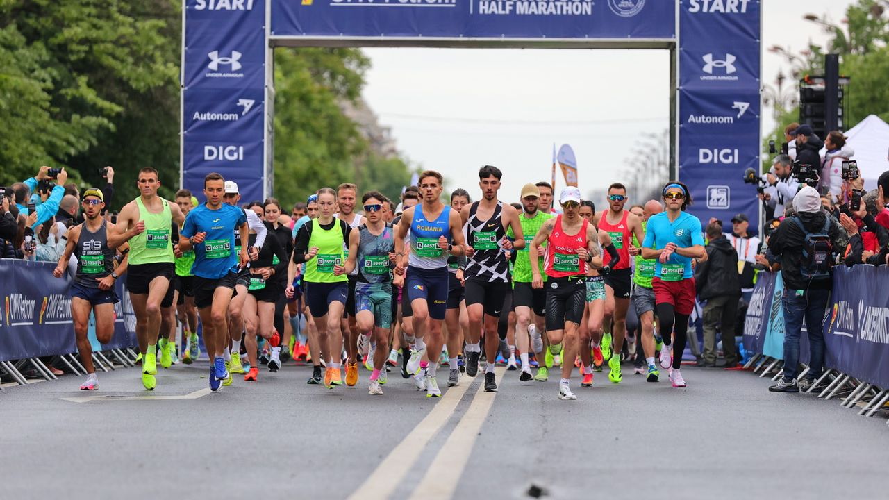 Ediția a 14-a a OMV Petrom Bucharest Half Marathon a adunat la start peste 10.000 de alergători!