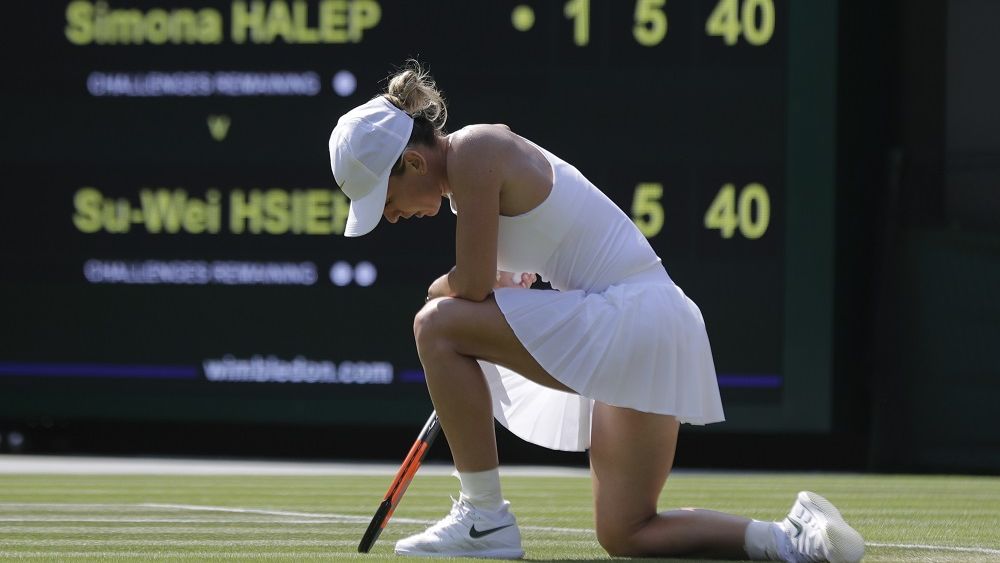 Visul frumos s-a terminat: Simona Halep, eliminată la Wimbledon