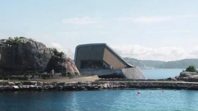 Cum arata primul restaurant din Europa construit sub apa [VIDEO]