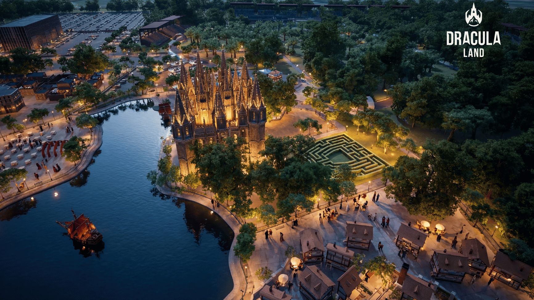 Dracula Land, megaproiectul de peste un miliard de euro de lângă București, face un nou pas. Ce se întâmplă cu parcul de distracții