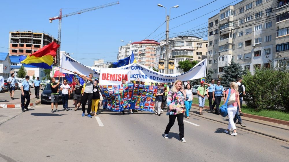 Proteste pentru infrastructura: astazi, Botosani