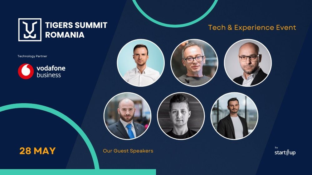 Primii speakeri anunțați la Tigers Summit 2024. Înscrie-te acum la evenimentul care celebrează inovația ultimilor 34 de ani
