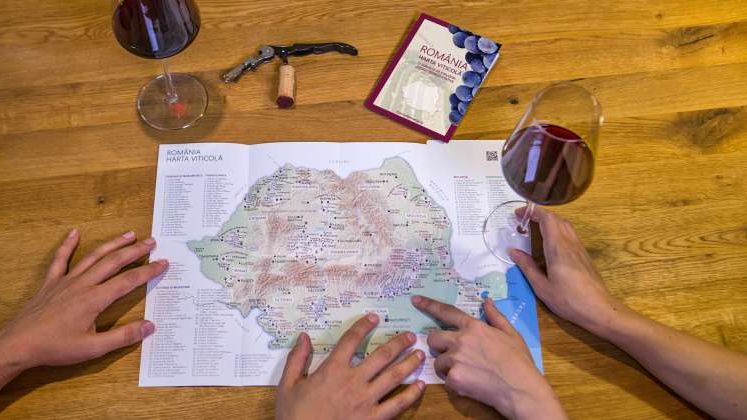 A fost lansata prima harta viticola a Romaniei: ce crame si podgorii poti sa vizitezi in tara