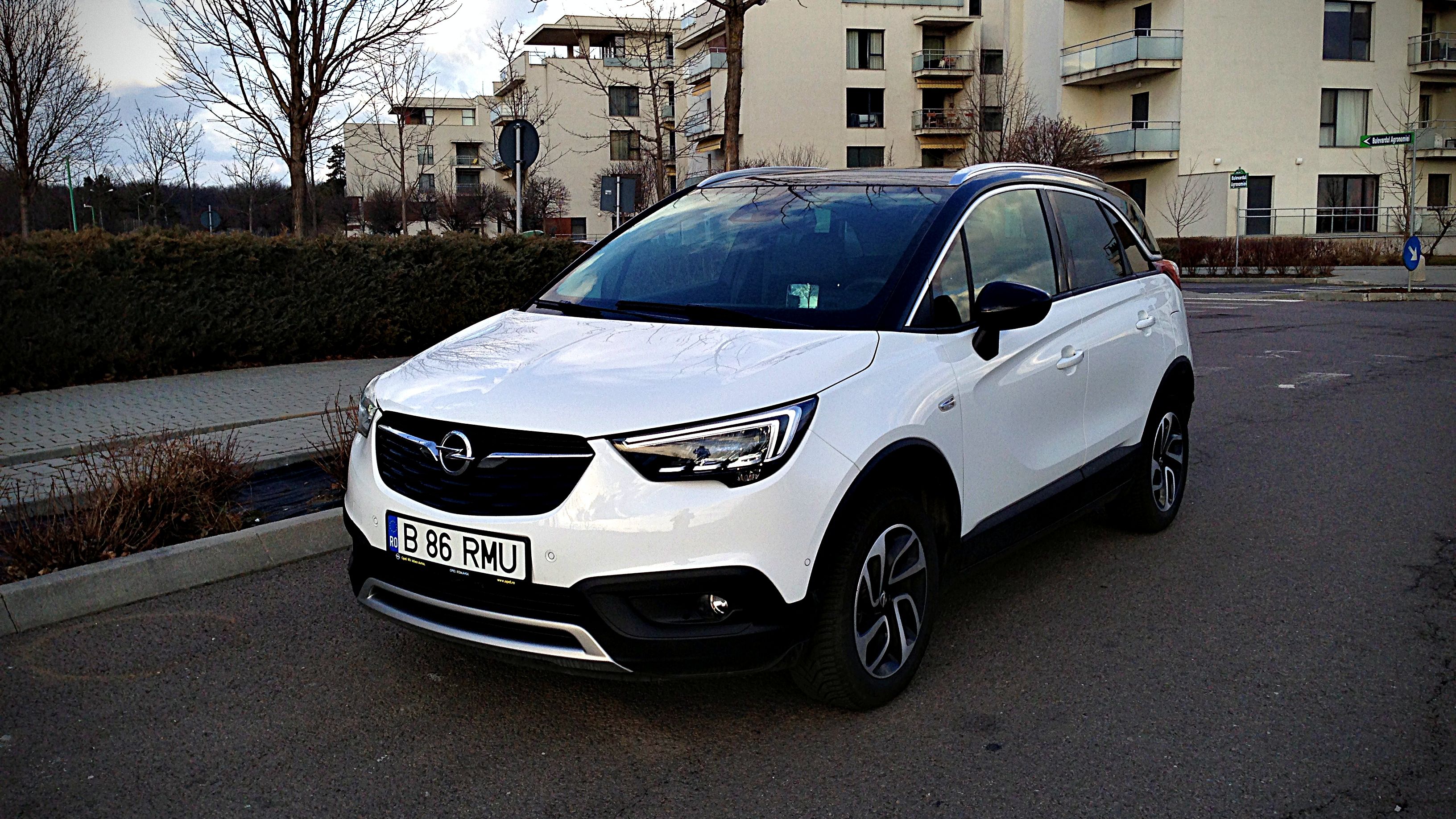 Test drive cu Opel Crossland X, un crossover bine echipat