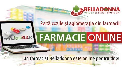 Lanțul de farmacii Belladonna lansează o platformă online, cu produse de îngrijire inclusiv dezinfectanți, mănuși și măști de protecție