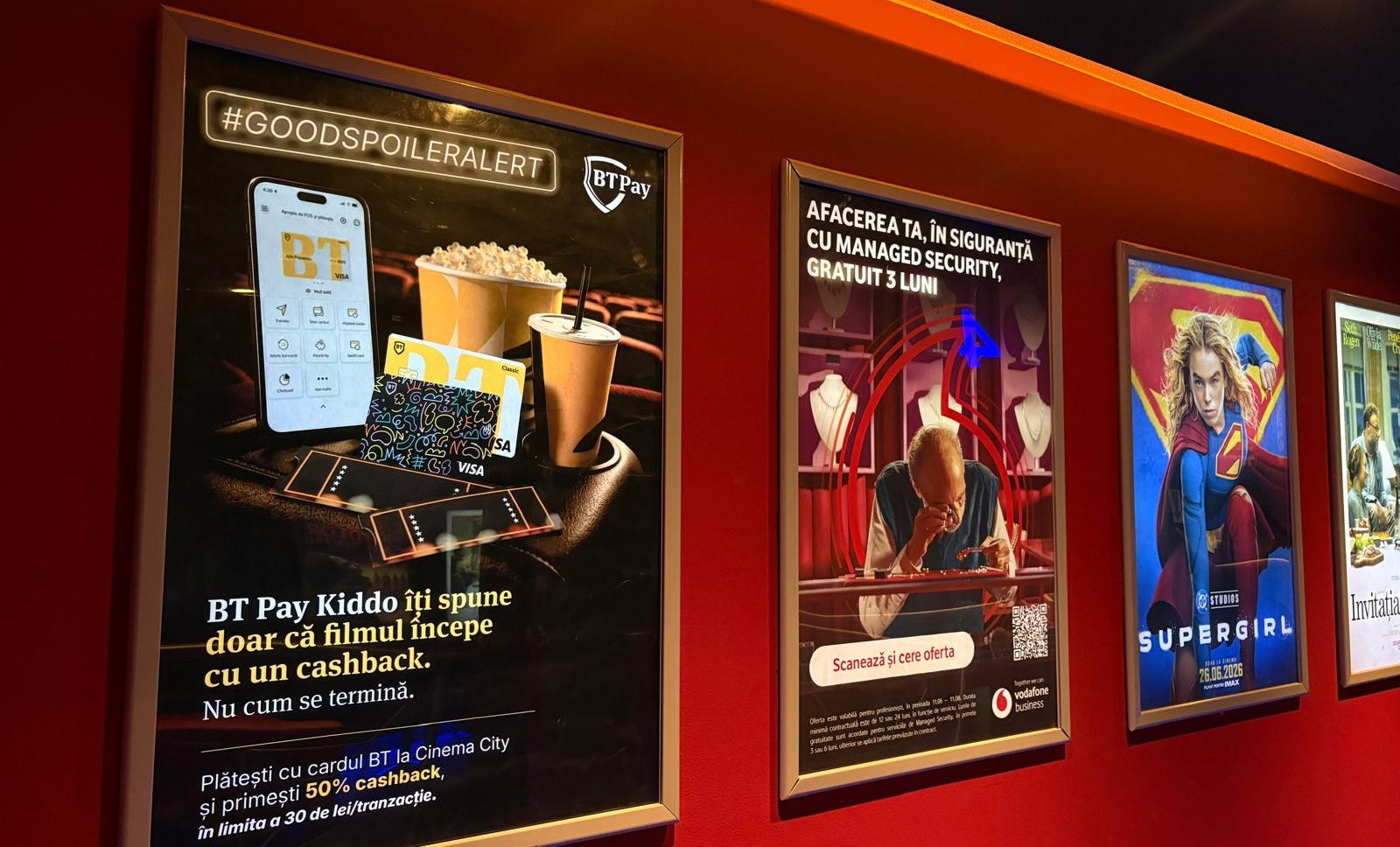 Banca Transilvania le dă banii înapoi copiilor care merg la Cinema City. 50% cashback prin BT Pay Kiddo