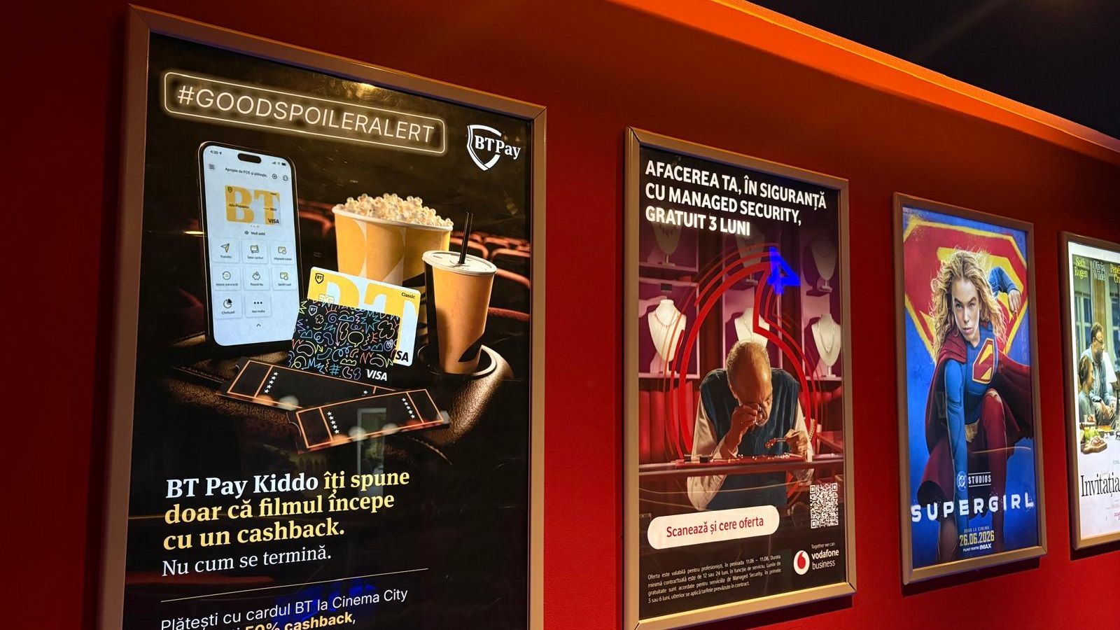 Banca Transilvania le dă banii înapoi copiilor care merg la Cinema City. 50% cashback prin BT Pay Kiddo