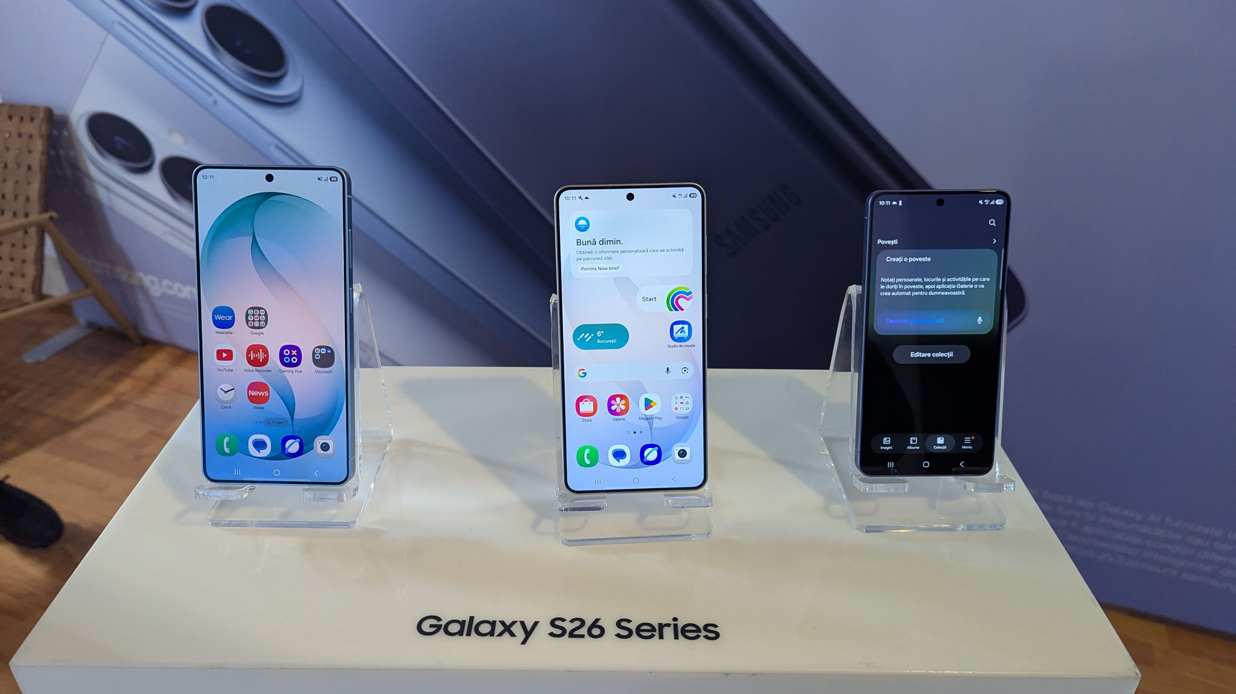 GALERIE FOTO Samsung lansează seria S26: prețuri, imagini și specificații