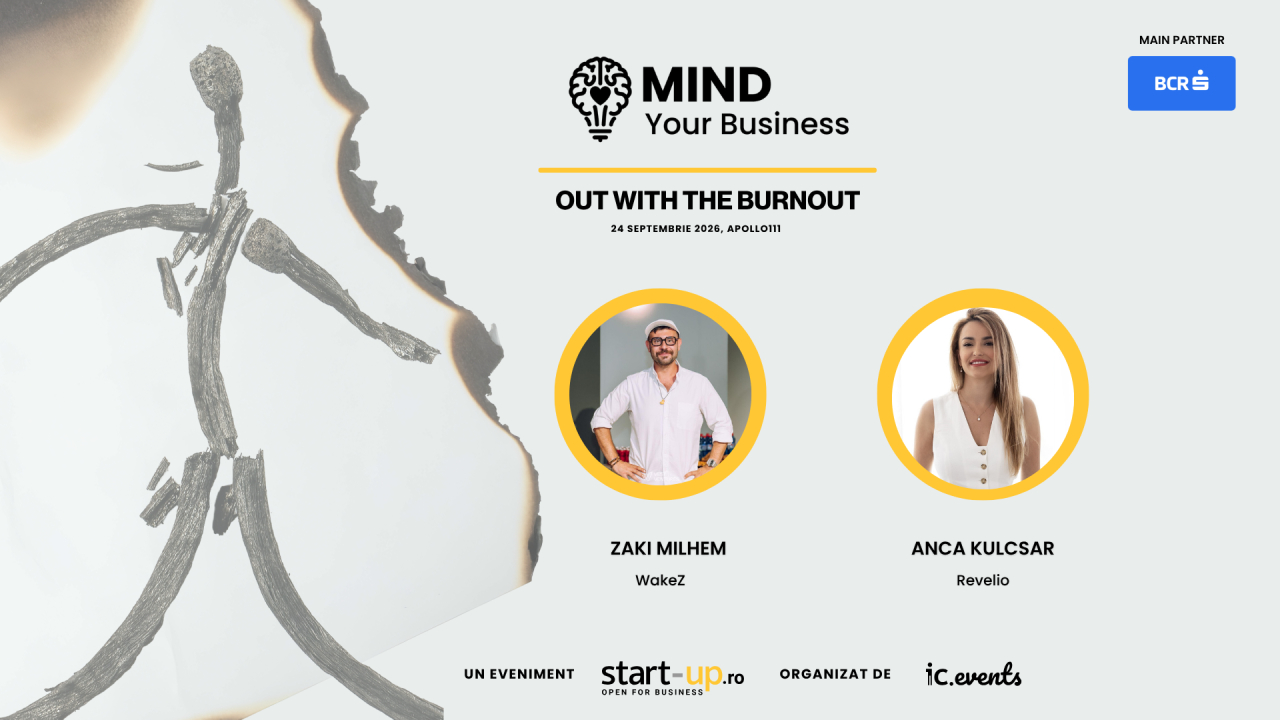 Startup-urile care au grijă de sănătatea mintală a românilor pe scena Mind your Business