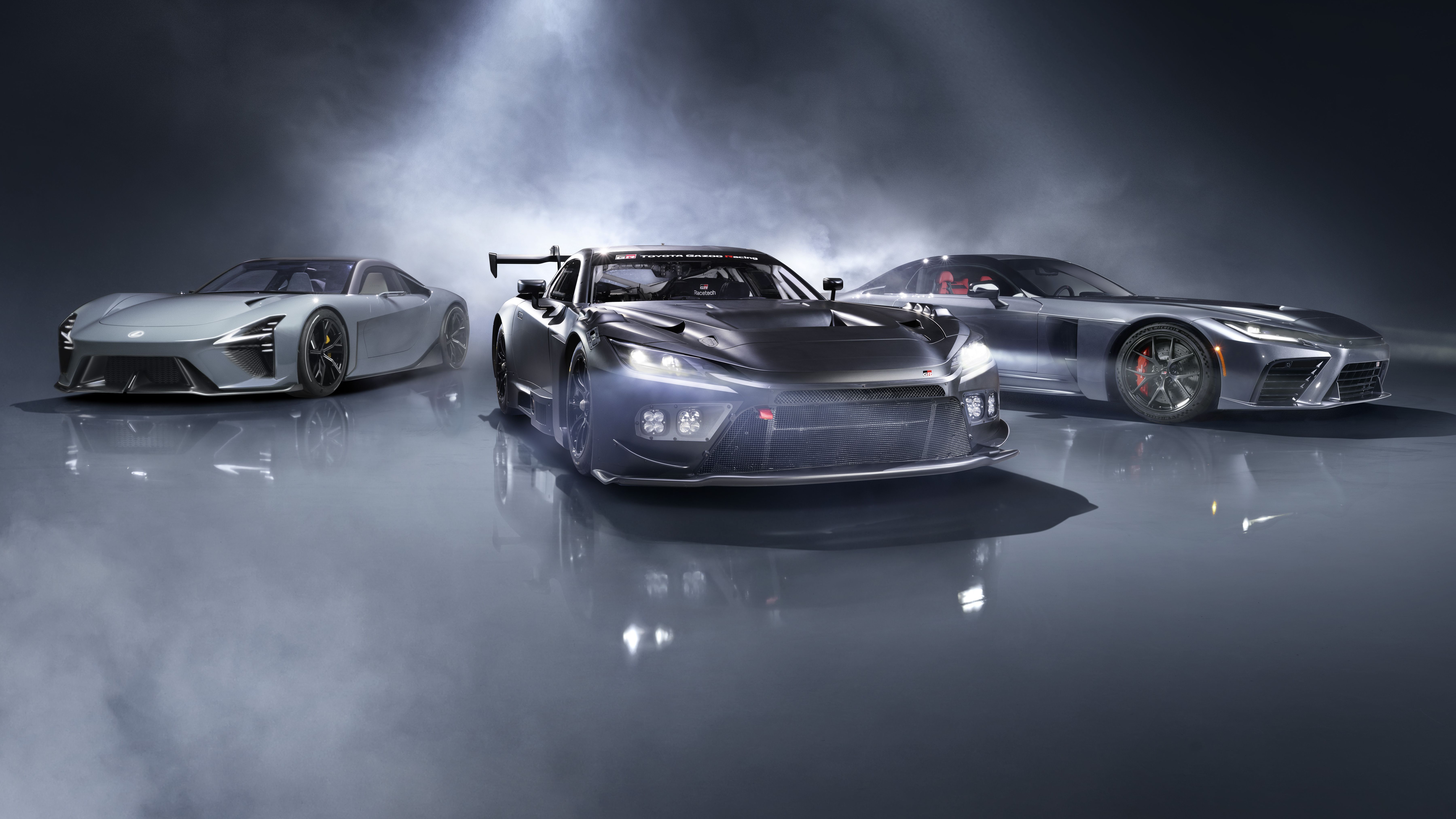 FOTO | Toyota prezintă GR GT, un supercar hibrid cu 650 cai putere. Lexus pregătește alternativa electrică