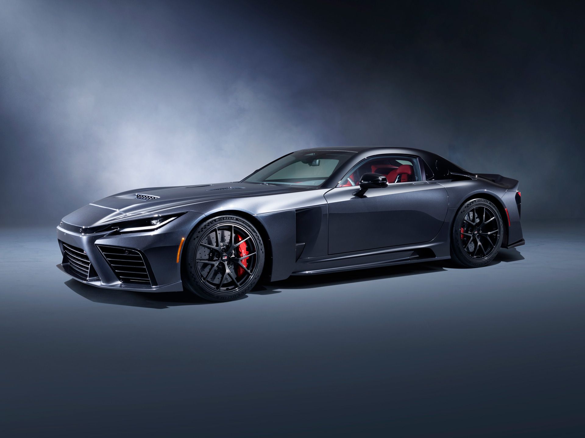 FOTO | Toyota prezintă GR GT, un supercar hibrid cu 650 cai putere. Lexus pregătește alternativa electrică - Poza 1
