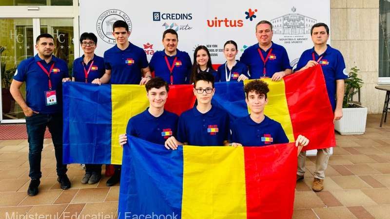 Elevii români au obținut șase medalii la Olimpiada Balcanică de Matematică pentru juniori
