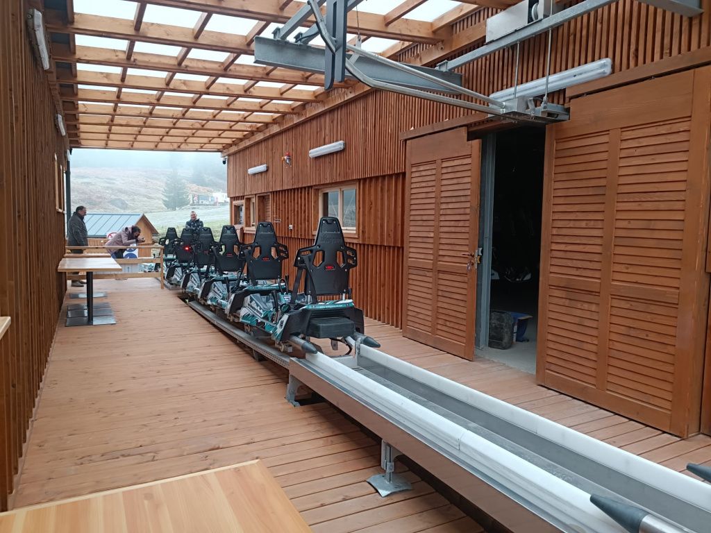 Pista de Bob Vărșag (Harghita) - locul de pornire