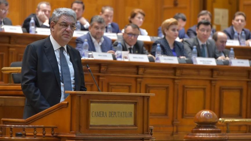 Motiunea de cenzura impotriva Guvernului Tudose a fost respinsa