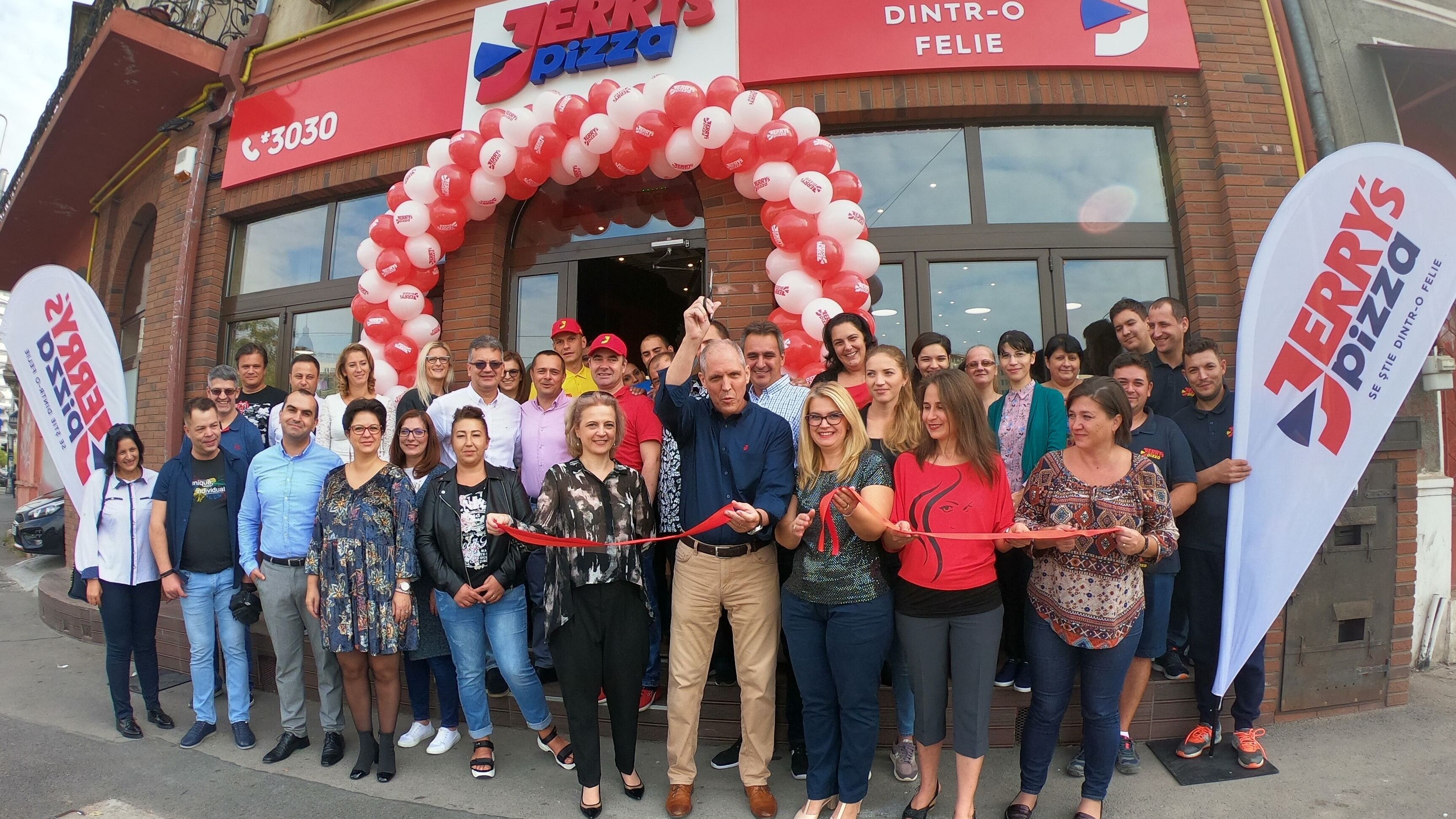 Jerry's Pizza a deschis patru noi unitati, dupa o investitie de 600.000 de euro