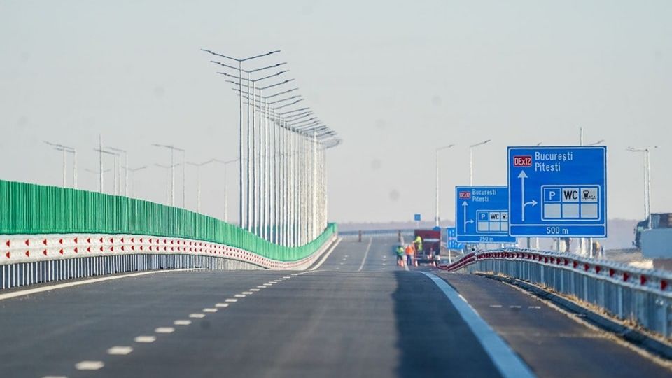 FOTO: Mâine se deschide un nou tronson al drumului Expres Craiova - Piteşti
