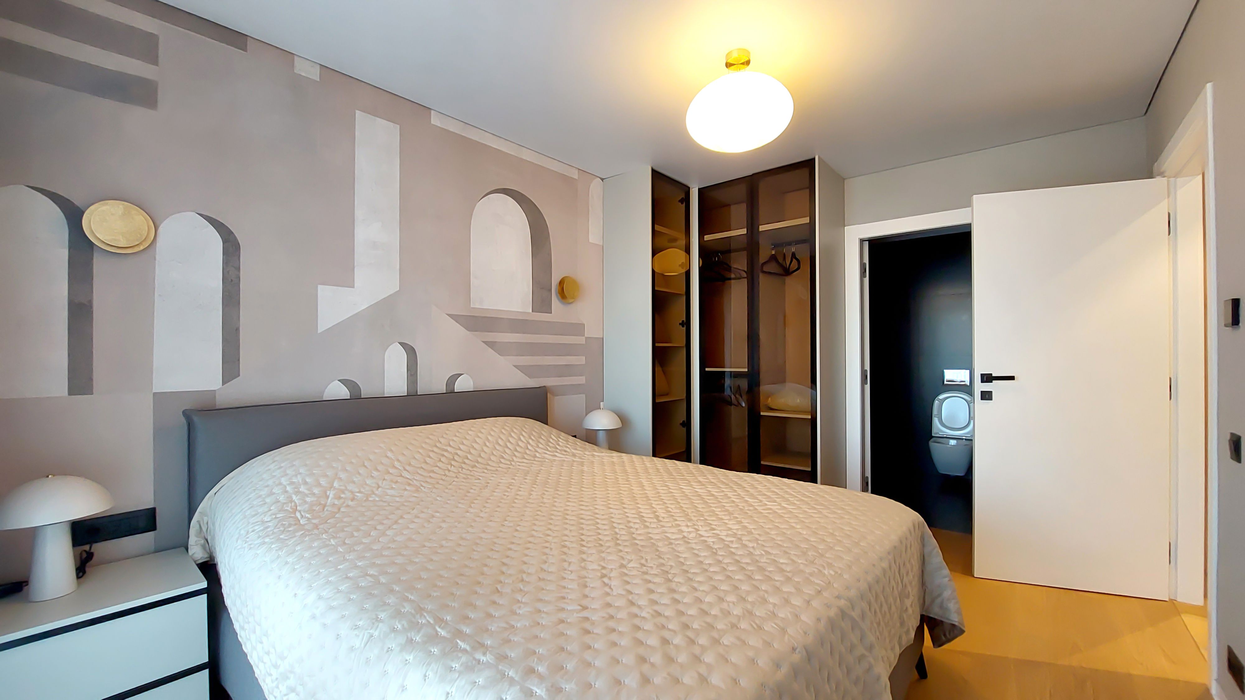 GALERIE FOTO | Ce găsești într-un apartament de circa 380.000 euro, de trei camere, dintr-un complex de lux din București - Poza 7