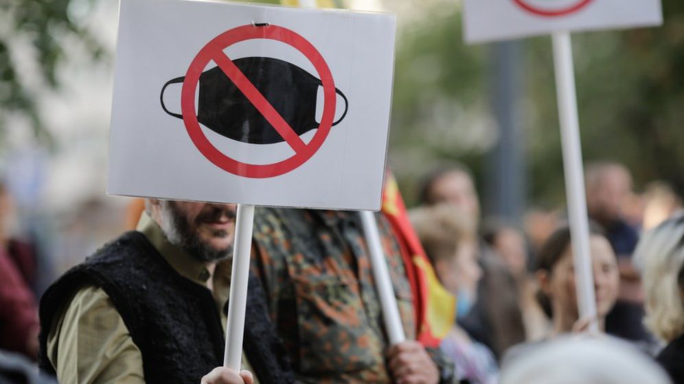 Protest în Germania împotriva restricţiilor