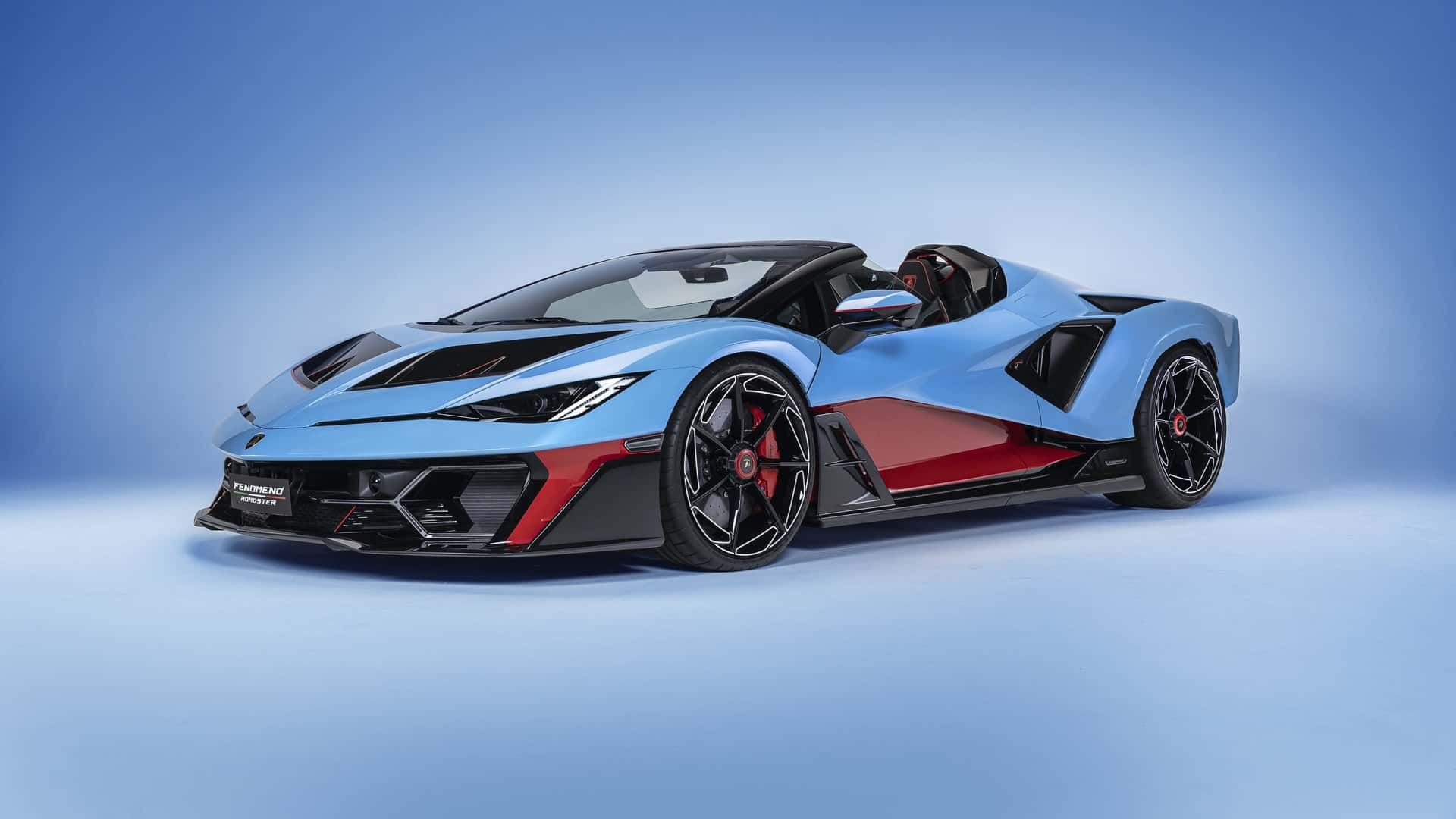 Lamborghini Fenomeno Roadster este cel mai rapid model decapotabil din istoria italienilor