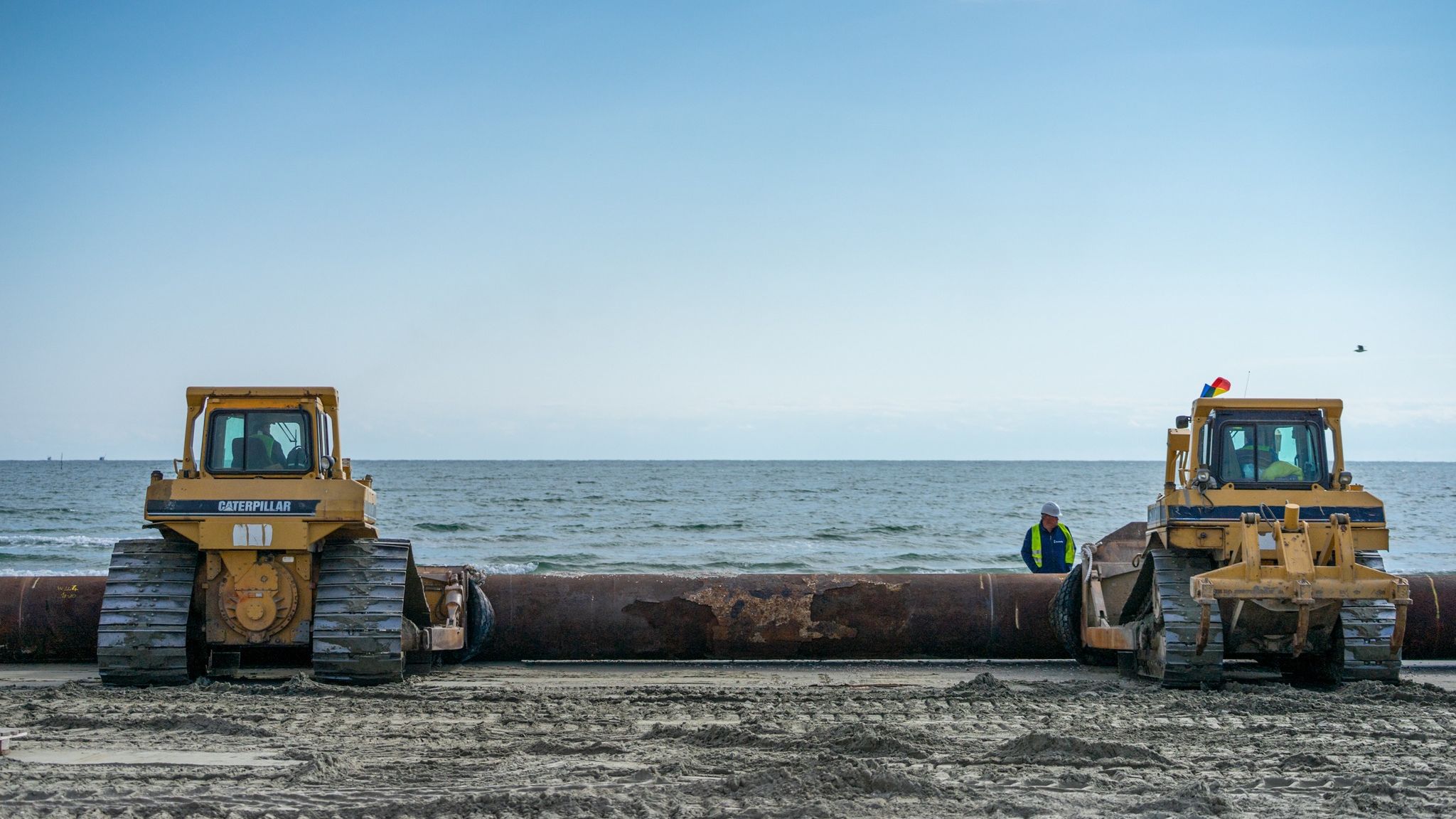 Începe o nouă etapă din procesul de înnisipare a plajelor din Eforie