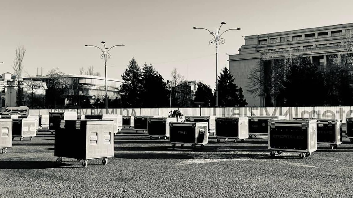 Primul protest al lucrătorilor din industria spectacolelor, în vreme de pandemie