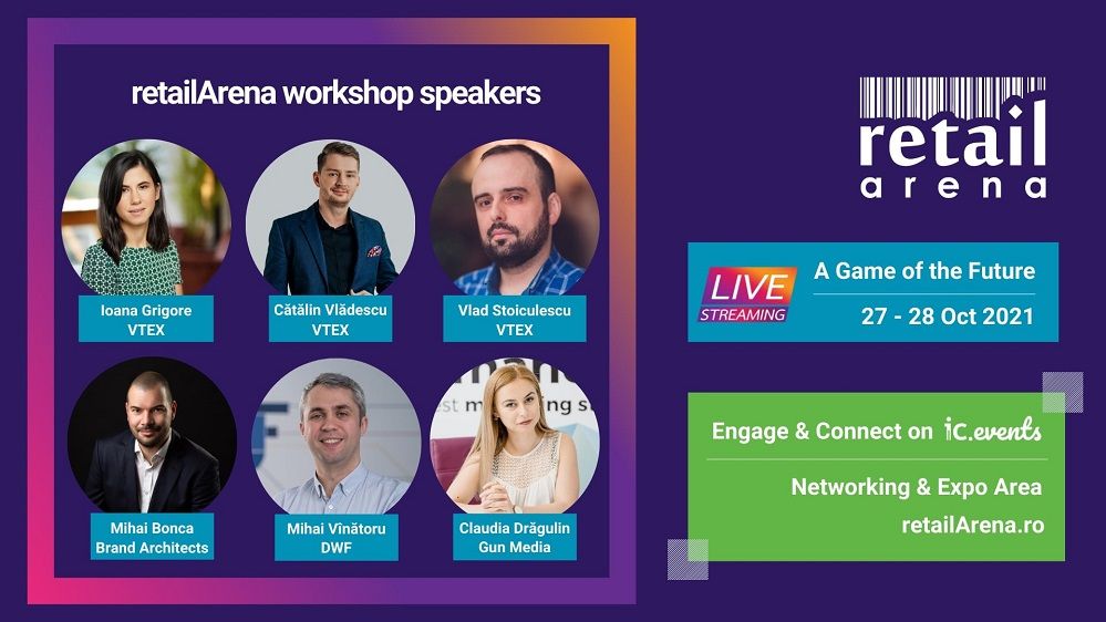 Înscrie-te la workshopurile retailArena: A Game of the Future și învață cum să ai grijă de afacerea ta în online