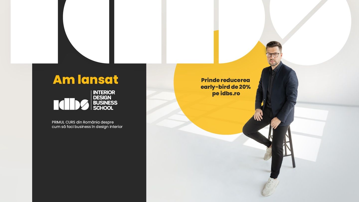Arhitectul Victor Grosu lansează Interior Design Business School: primul și singurul curs de business în design interior din România
