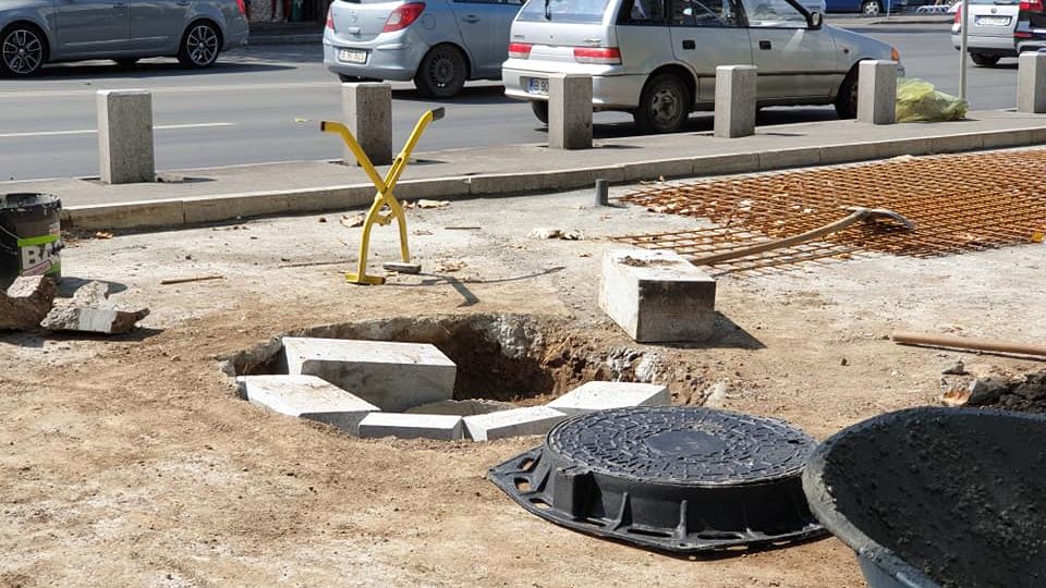 VIDEO Baluta de la Sectorul 4 isi bate joc: BORDURI sprijina...canalele!