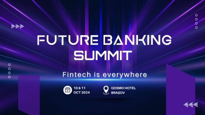 Prinde "trenul" inovațiilor din banking și fintech la Future Banking Summit, pe 10 și 11 octombrie, la Brașov