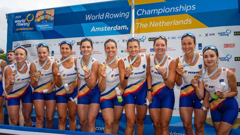 Aur pe linie pentru România la Amsterdam: două titluri mondiale în ultima zi și o performanță istorică pentru Radiș și Adam