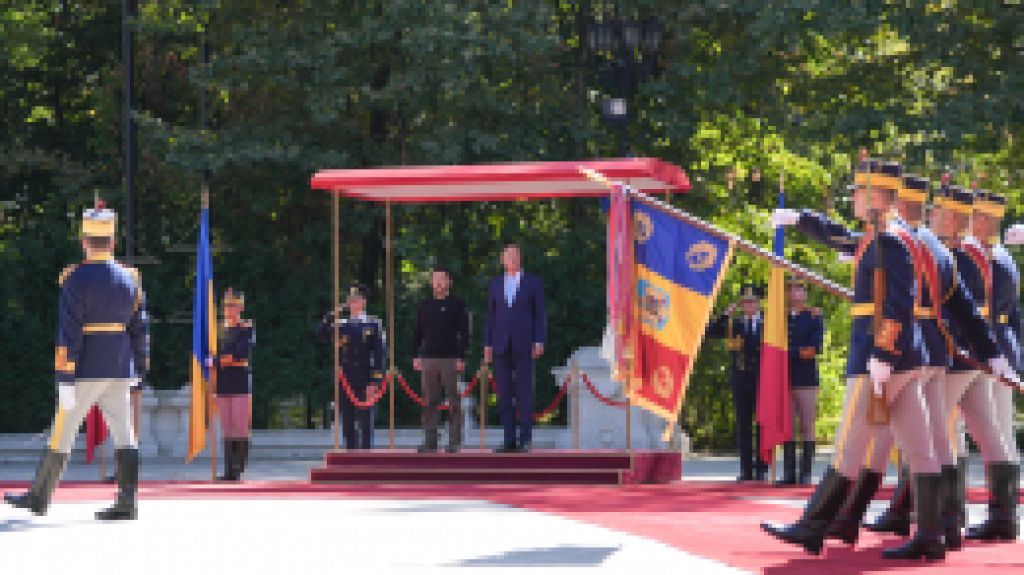 Volodimir Zelenski, prima vizită oficială în România - Imagine 9
