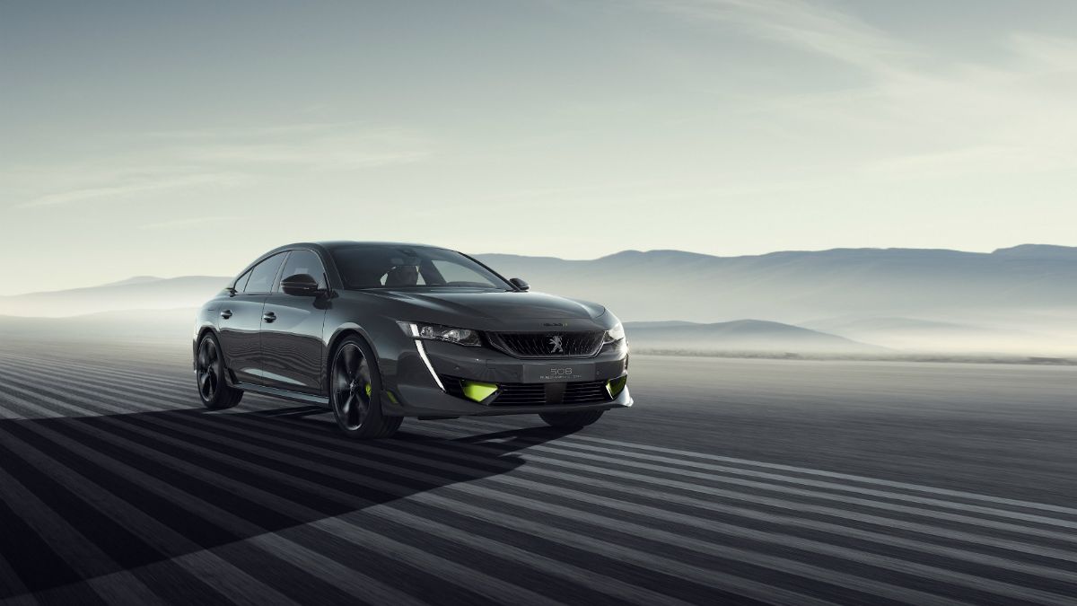 Conceptul modelului electrificat 508 Peugeot Sport Engineered va fi expus la Geneva