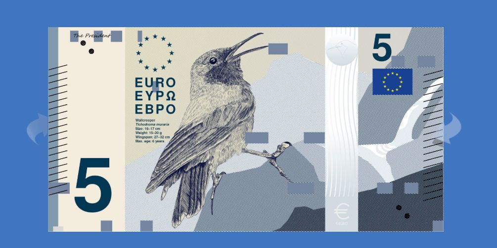 FOTO | Bancnotele euro se schimbă pentru prima dată de la lansare. Europa are de ales între pescărașul albastru și Beethoven, însă doar șase țări au personalități pe bani - Poza 6