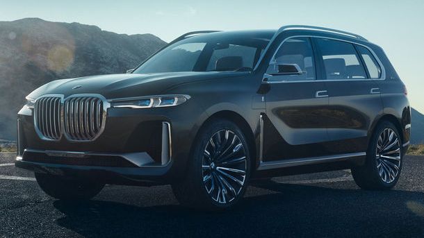 BMW X7 iPerformance Concept: primele imagini cu cel mai mare SUV BMW au aparut pe internet inainte de lansare