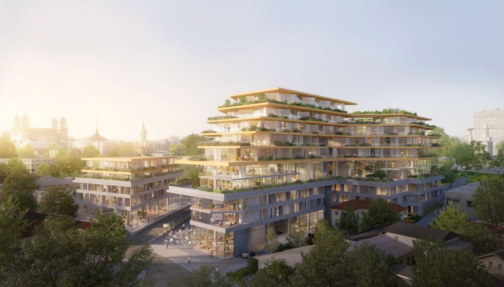 Proiect Palas Rezidențial - UNStudio - IULIUS - Concurs de arhitectură 2022 - Iași pentru viitor. - Imagine 1