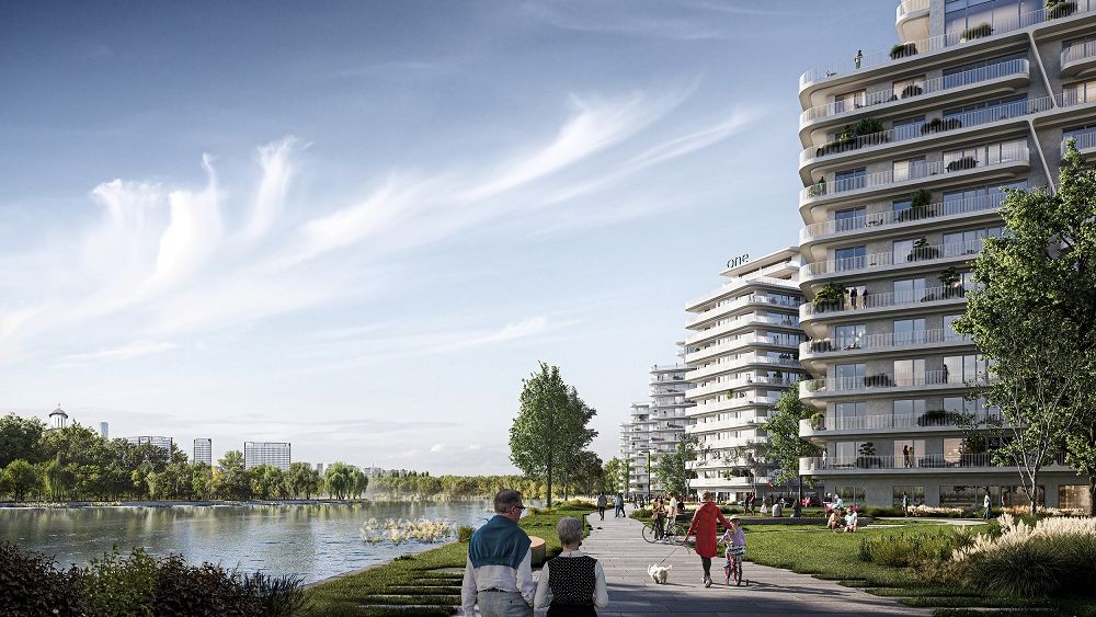 One United Properties va construi peste 2.000 de apartamente la One Lake District. Dezvoltatorul a obținut autorizația de construire