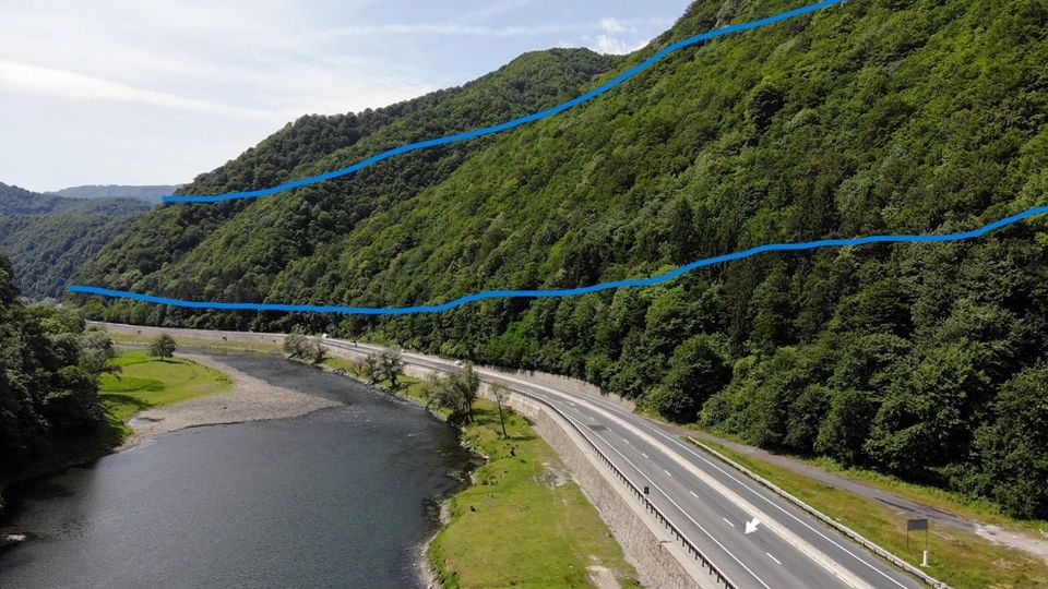 VIDEO | A început defrișărea a peste 20.000 de copaci pe Valea Oltului pentru Autostrada Pitești - Sibiu