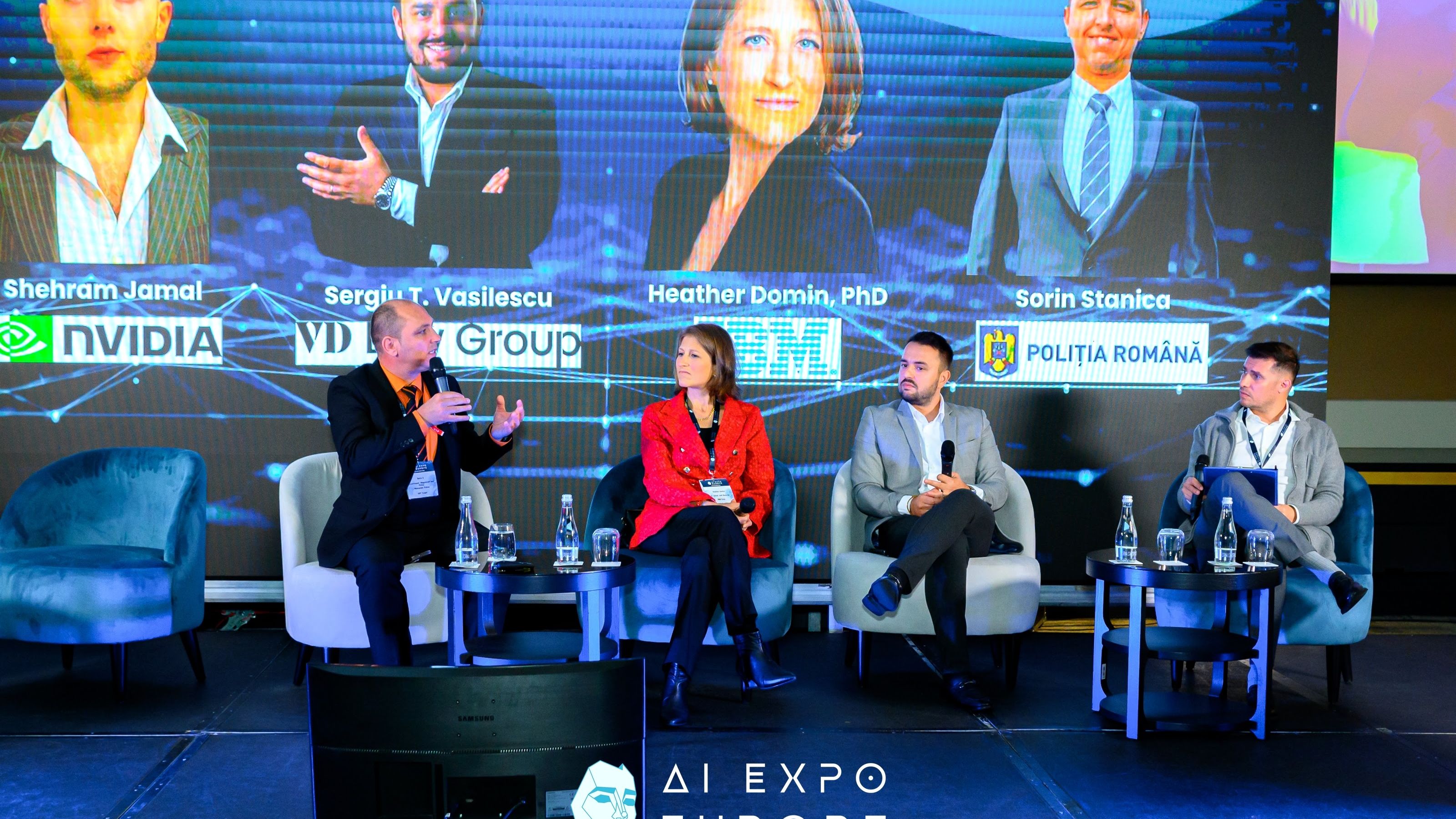 AI Expo Europe a reunit mai importanți jucători din industria globală ai Inteligenței Artificiale în România!