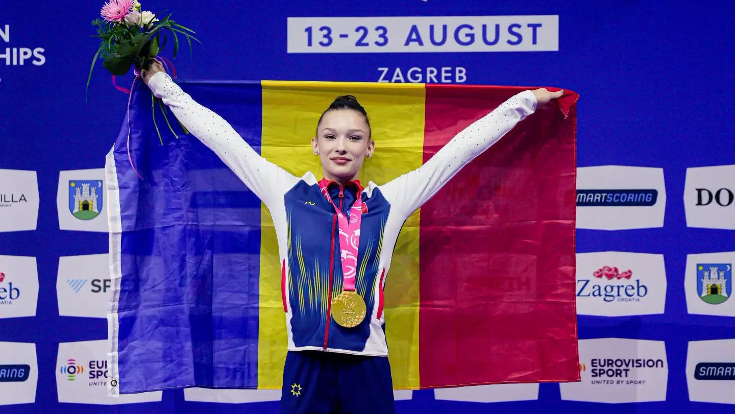 Aniela Tudor, aur la sărituri la Campionatul European de gimnastică artistică pentru junioare