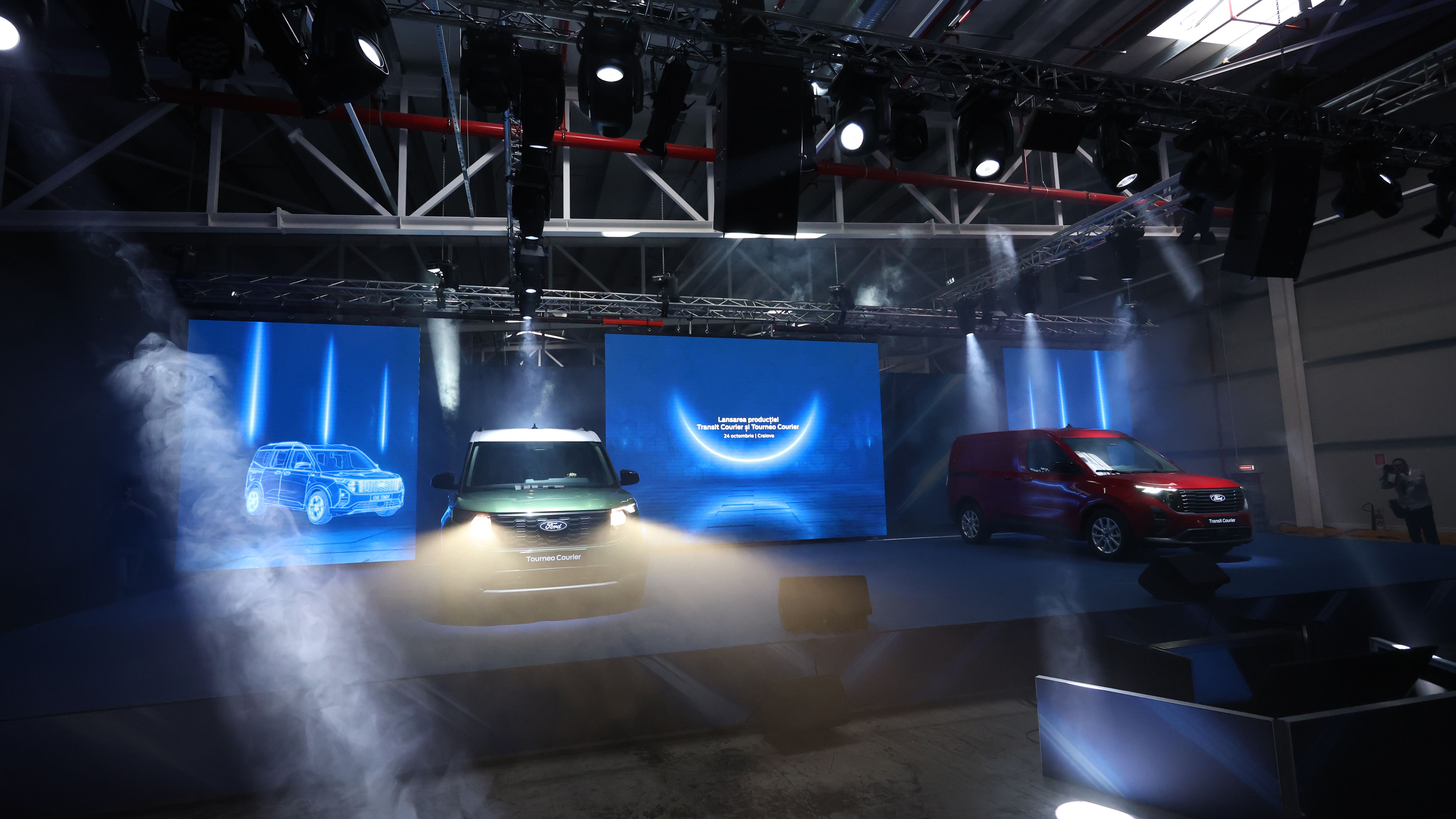 Ford a început livrările modelelor Transit Courier și Turneo Courier făcute la Craiova