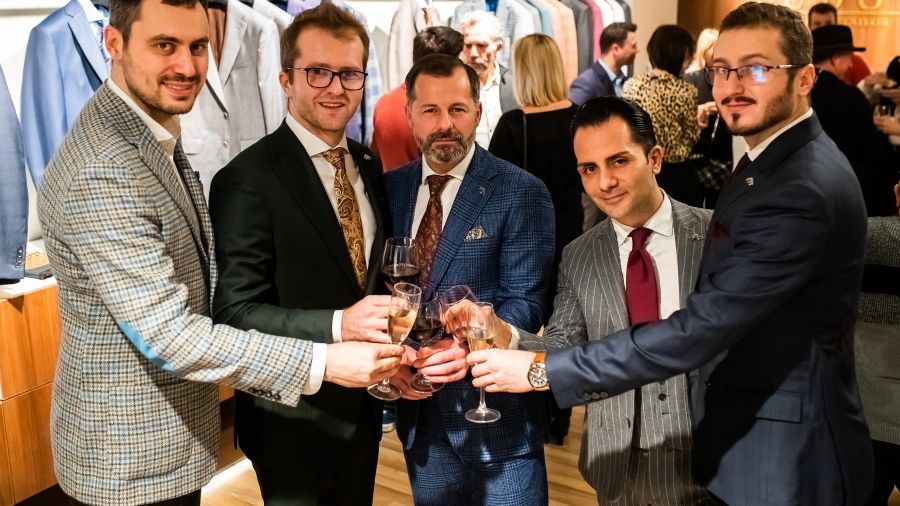 Tudor Tailor a lansat franciza internationala si a deschis primul showroom in Belgia