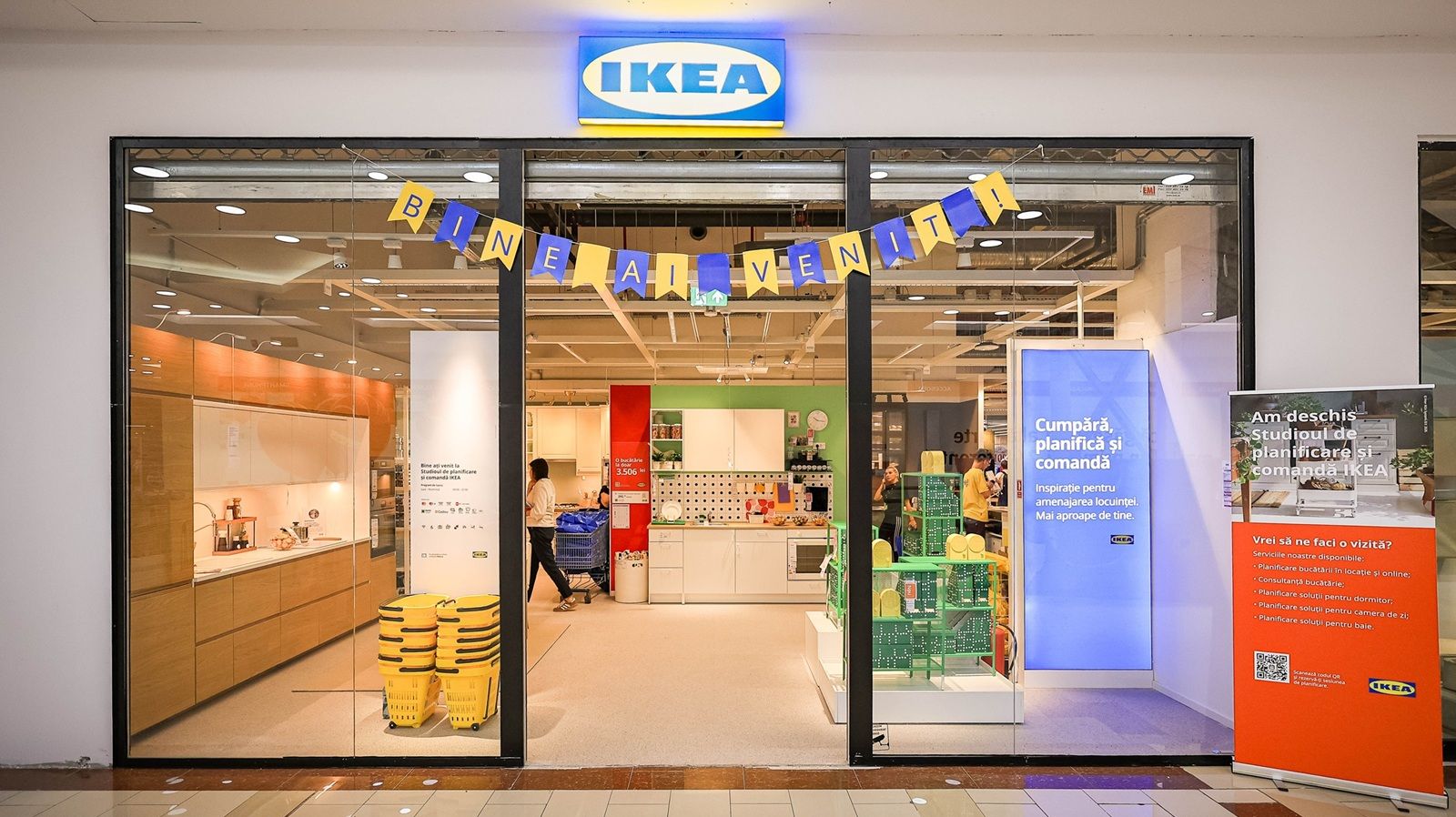 [FOTO] IKEA deschide o nouă locație în București. Clienții își pot planifica mobila pentru apartament