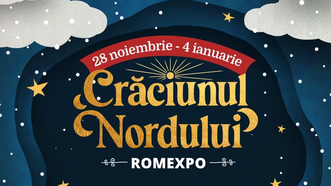 Se deschide cel mai mare târg de Crăciun de la Romexpo. Începând cu 28 noiembrie, Intrare GRATIS, concerte LIVE, mâncare bună și distracție NON-STOP la București